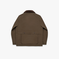 Knickerbocker - Highland Dry-Wax Cotton & Nylon Coat in Oak Brown