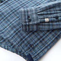 Outerknown - Blanket Shirt in Indigo Seagravel Plaid