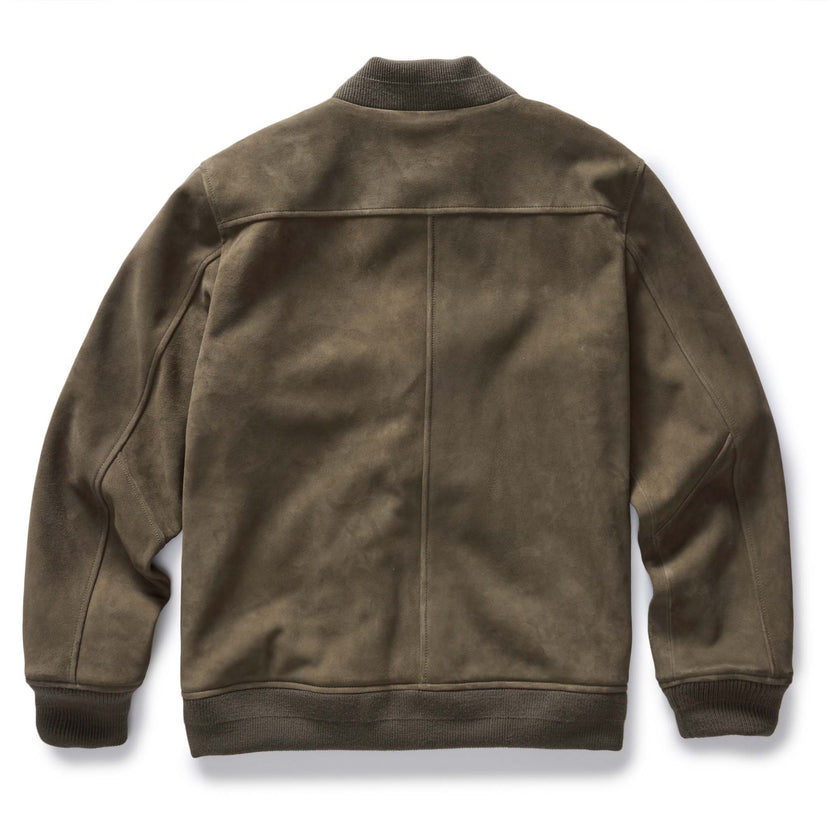 Taylor Stitch - The Bomber Jacket in Army Suede – Fountainhead NY