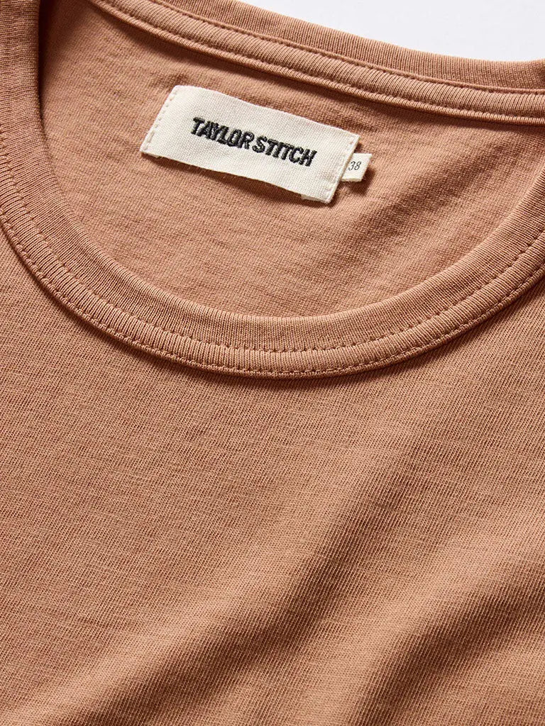 【THE NOTRH FACE】 STITCH DYEING S/S R/TEE- BEIGE_BROWN THE NORTH FACE M NATURAL DYE T-SHIRT