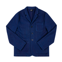 SaturdayTypeFever - Sashiko Blazer in Indigo