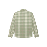3sixteen - Crosscut Flannel in Seafoam Slub Check