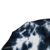 3sixteen - Garment Dyed Knit Long Sleeve Sweater in Ink Blot