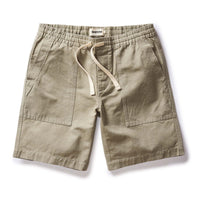 Taylor Stitch - The Après Trail Short in Light Sage Slub