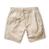 Taylor Stitch - The Apres Short in Organic Aged Stone Foundation Twill
