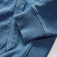 Taylor Stitch - The Après Hoodie in Washed Indigo Terry