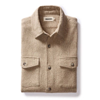 Taylor Stitch - The Point Shirt in Heather Oat Linen Tweed
