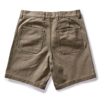 Taylor Stitch - The Camp Short in Stone Chipped Canvas