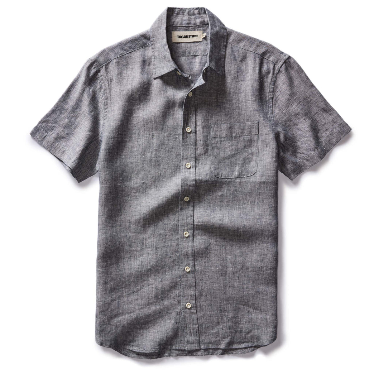 Taylor Stitch - The Short Sleeve California in Faded Navy Hemp 