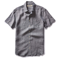 Taylor Stitch - The Short Sleeve California in Faded Navy Hemp