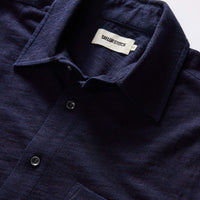 Taylor Stitch - The Short Sleeve California in Rinsed Indigo Slub