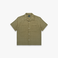 Knickerbocker - Oliveira Breeze Weave Shirt - Olive Sand