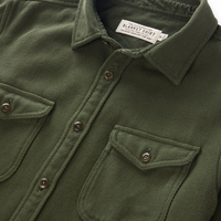 Outerknown - Chroma Blanket Shirt in Black Olive