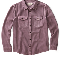 Outerknown - Chroma Blanket Shirt in Lilac Sands