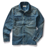 Taylor Stitch - The Shop Shirt in Sawyer Wash Selvage Denim