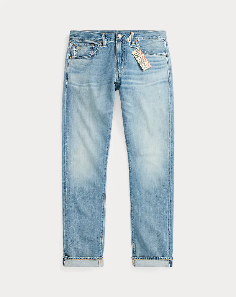 パンツ DOUBLE RL/RRL SLIM NARROW INDIGO DENIM Slim Narrow Once-Washed Selvedge Jean | Ralph Lauren