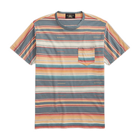 Double RL - Striped Jersey Pocket T-Shirt