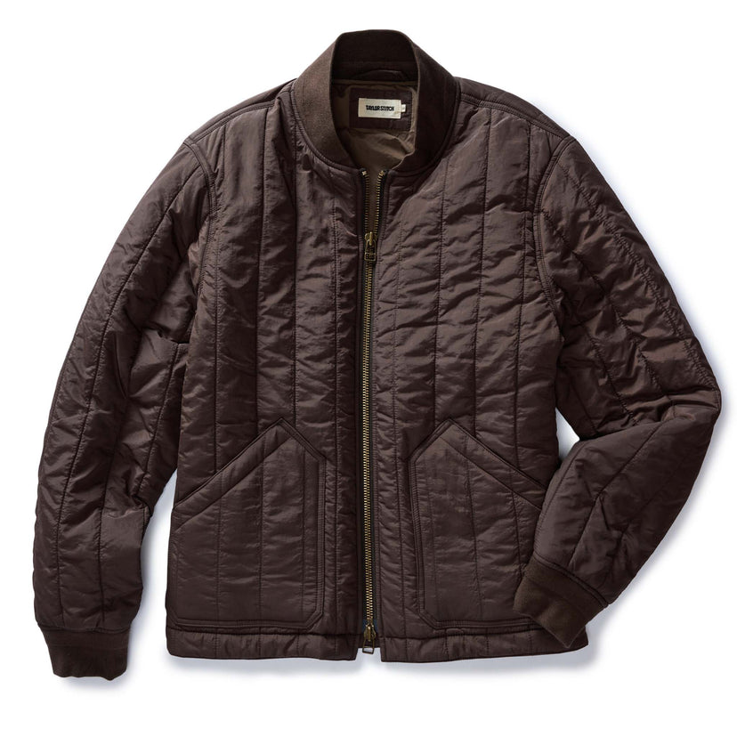 Taylor Stitch - The Able Jacket in Soil Quilted Nylon Taylor Stitch - The Able Jacket in Soil Quilted Nylon