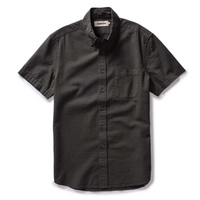 Taylor Stitch - The Short Sleeve Jack in Faded Black Seersucker
