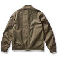 Taylor Stitch - The Bomber Jacket in Fatigue Olive Dry Wax