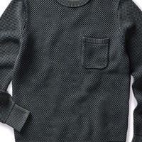 Taylor Stitch - The Crawford Crew Sweater in Washed Asphalt
