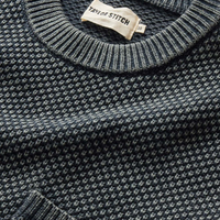 Taylor Stitch - The Crawford Crew Sweater in Washed Asphalt