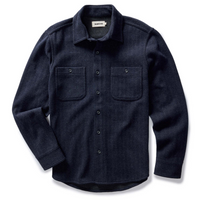 Taylor Stitch - The Coastline Knit Shirt in Dark Navy