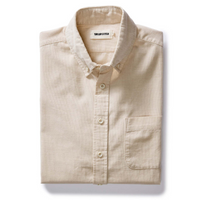 Taylor Stitch - The Jack in Heather Oat Pincord