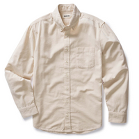 Taylor Stitch - The Jack in Heather Oat Pincord
