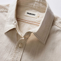 Taylor Stitch - The Short Sleeve Utility Shirt in Natural Selvedge Chambray