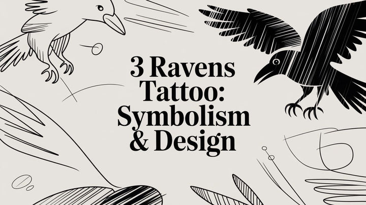 3 Ravens Tattoo: Symbolism & Design – Fountainhead NY