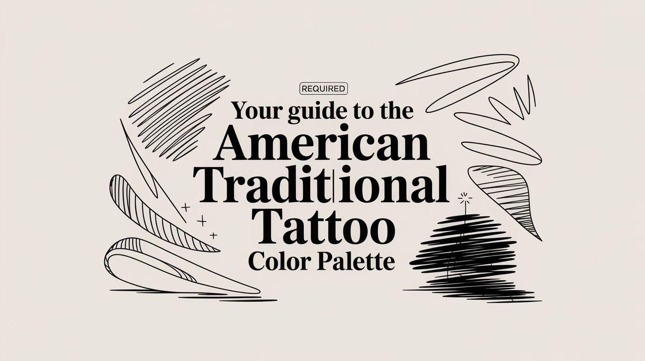 Your Guide to the American Traditional Tattoo Color Palette