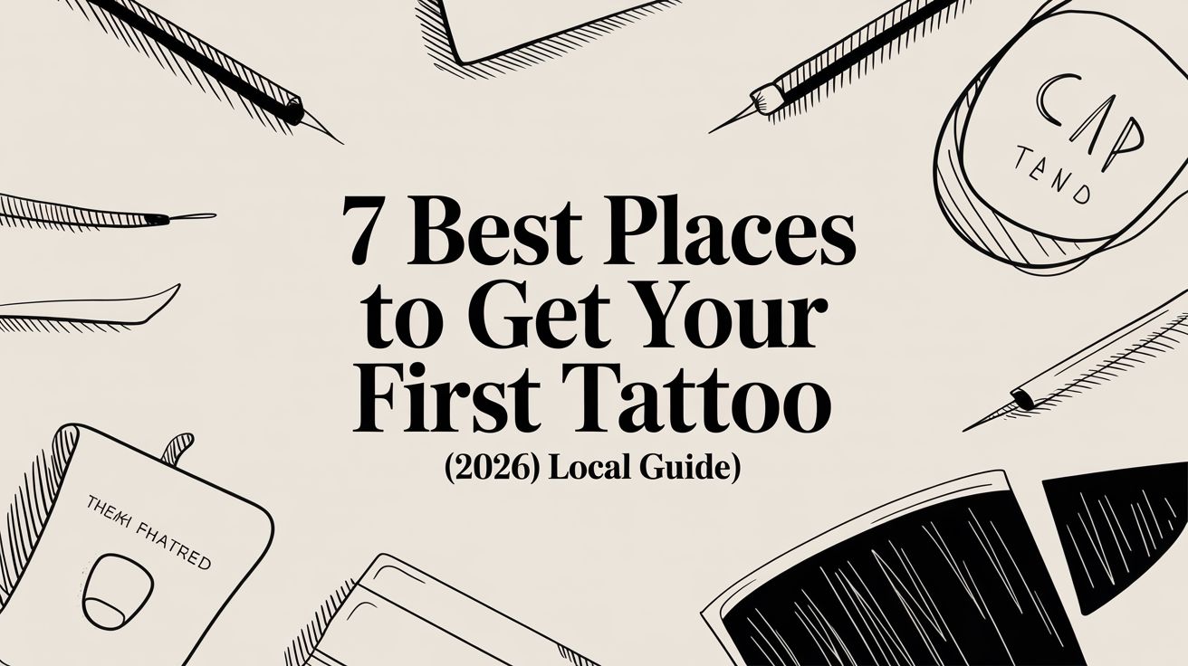7 Best Places to Get Your First Tattoo (2026 Local Guide)