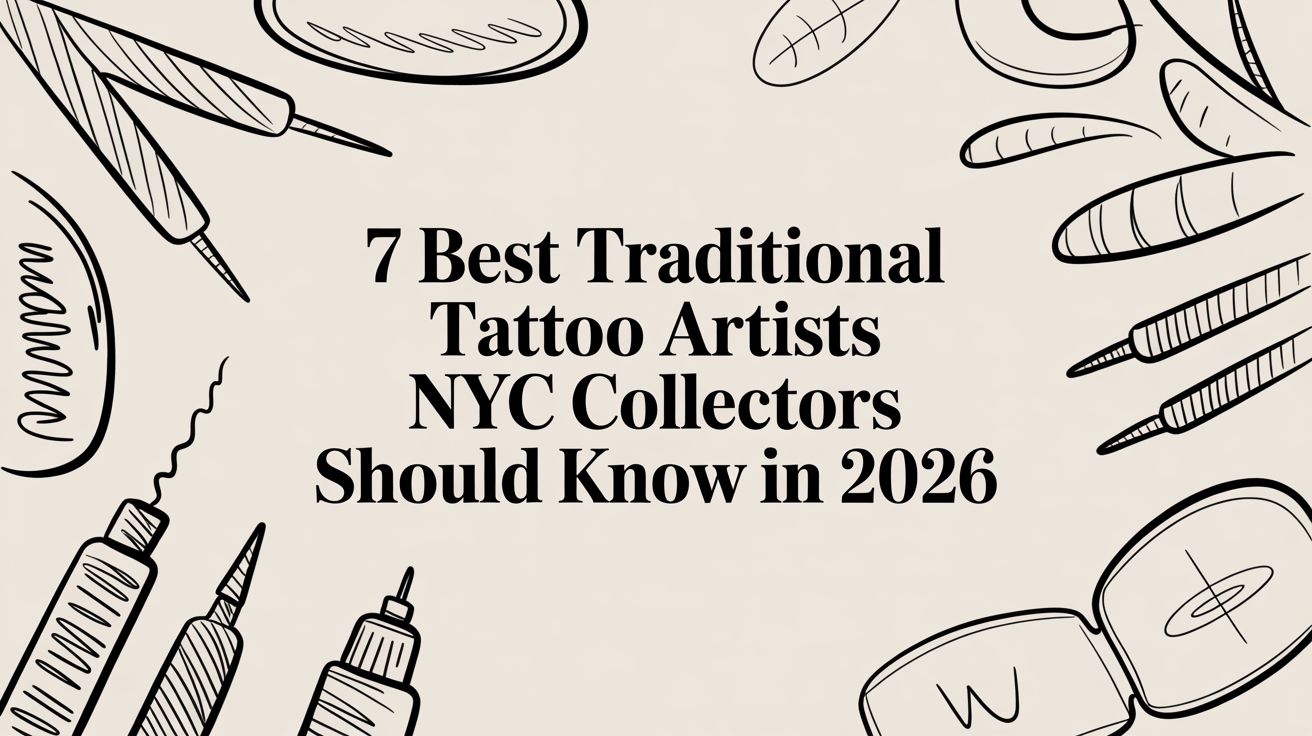 7 Best Traditional Tattoo Artists NYC Collectors Should Know in 2026