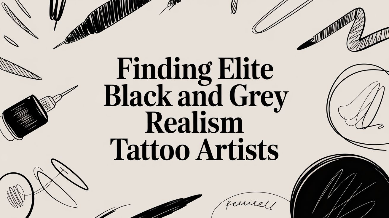 Finding Elite Black and Grey Realism Tattoo Artists