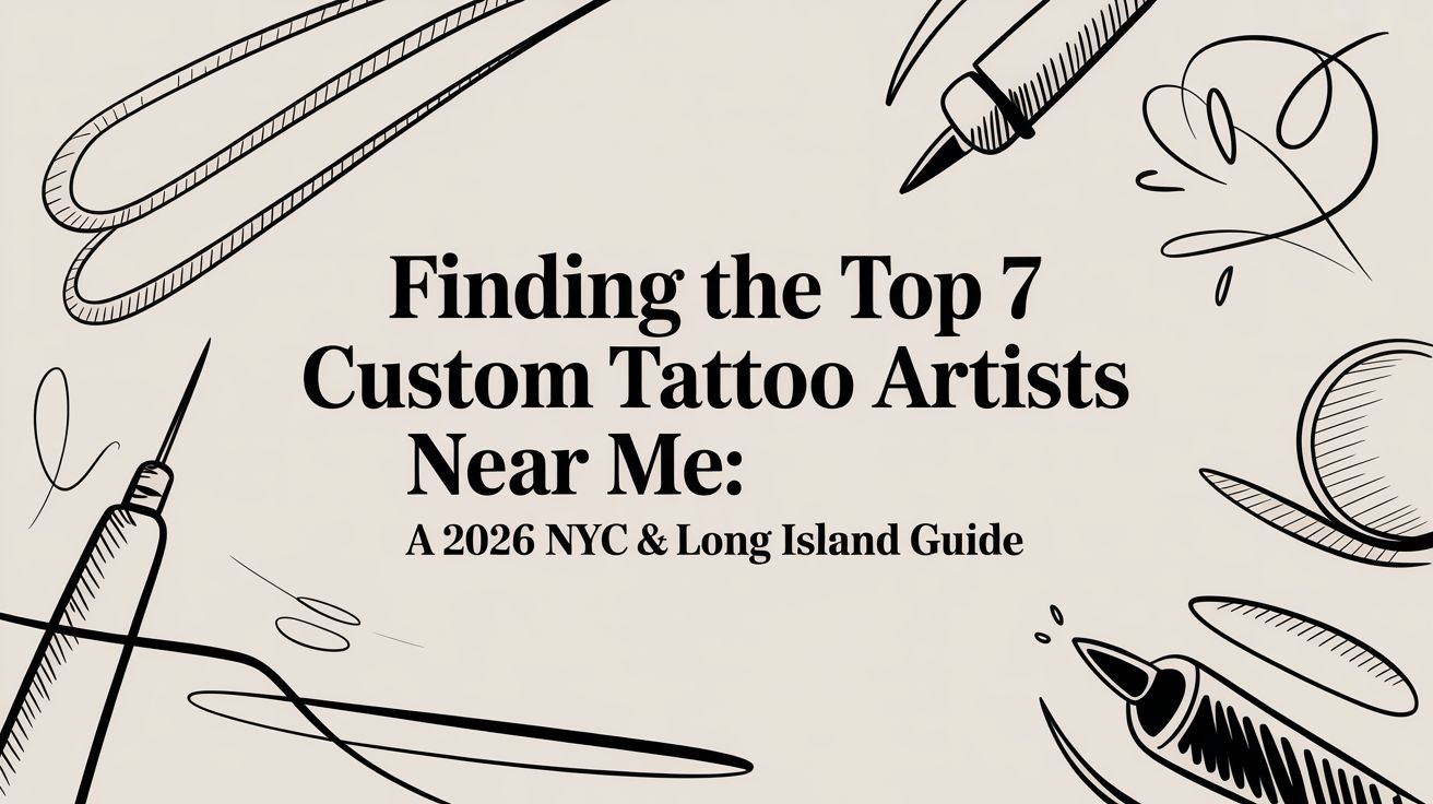 Finding the Top 7 Custom Tattoo Artists Near Me: A 2026 NYC & Long Island Guide
