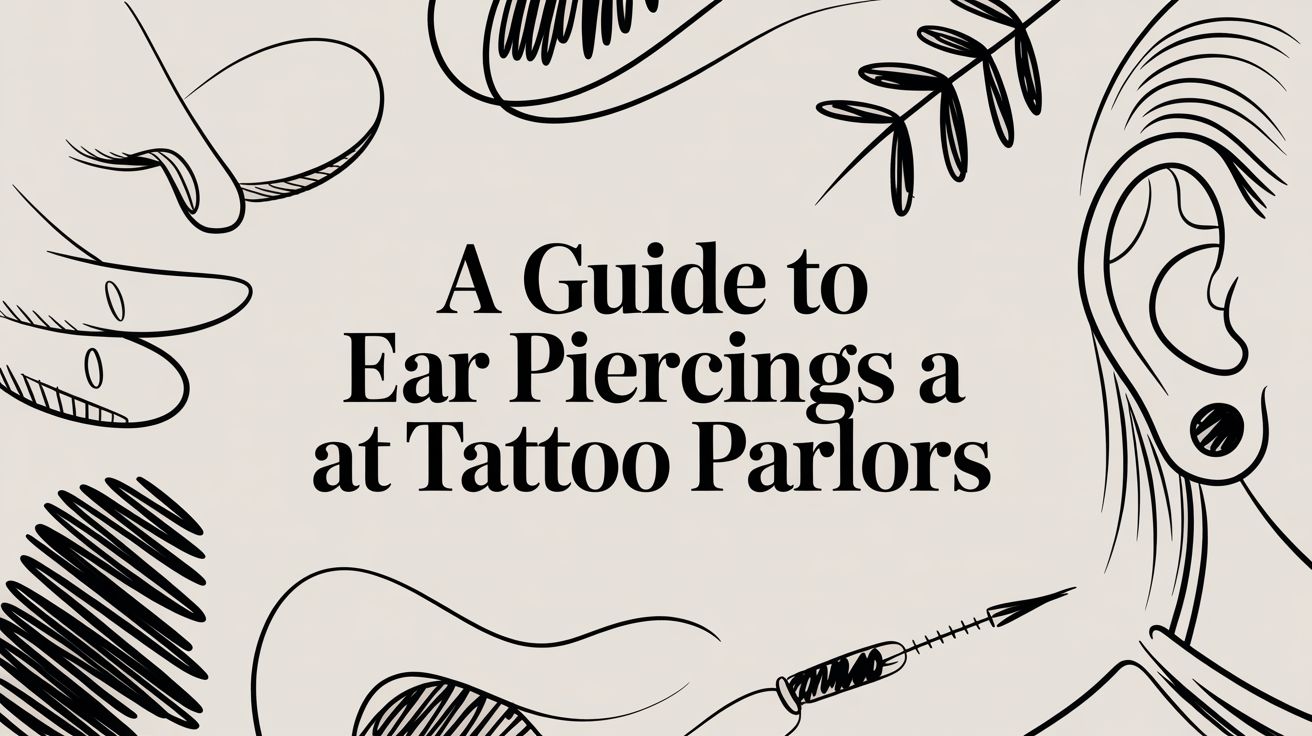 A Guide to Ear Piercings at Tattoo Parlors