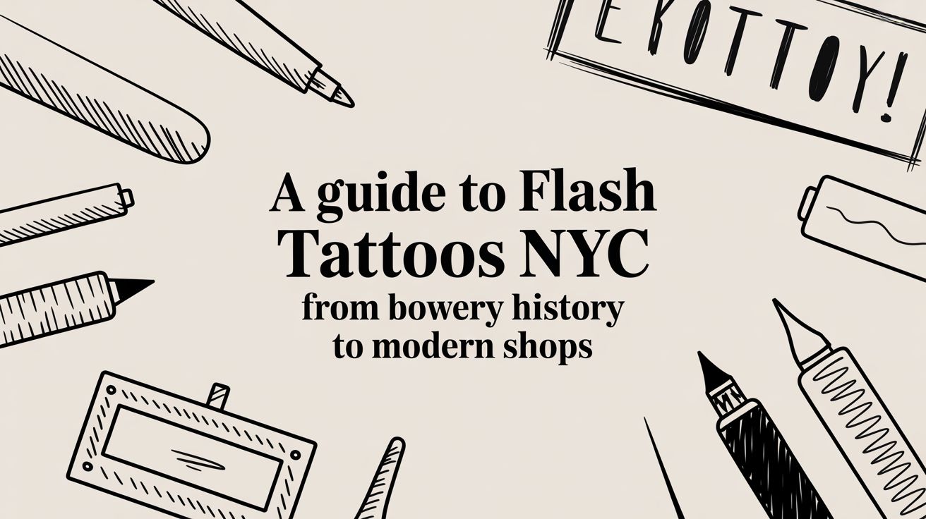 A Guide to Flash Tattoos NYC from Bowery History to Modern Shops