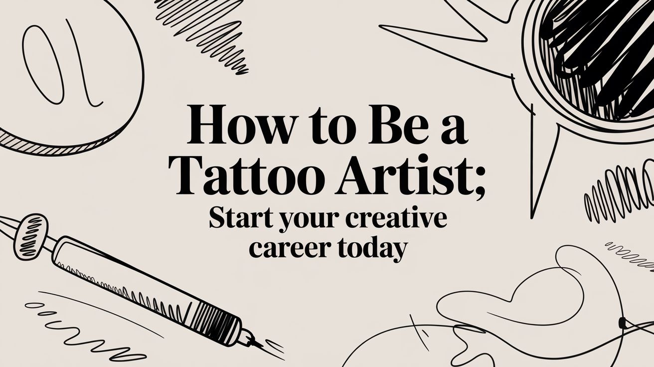 How to Be a Tattoo Artist: Start Your Creative Career Today