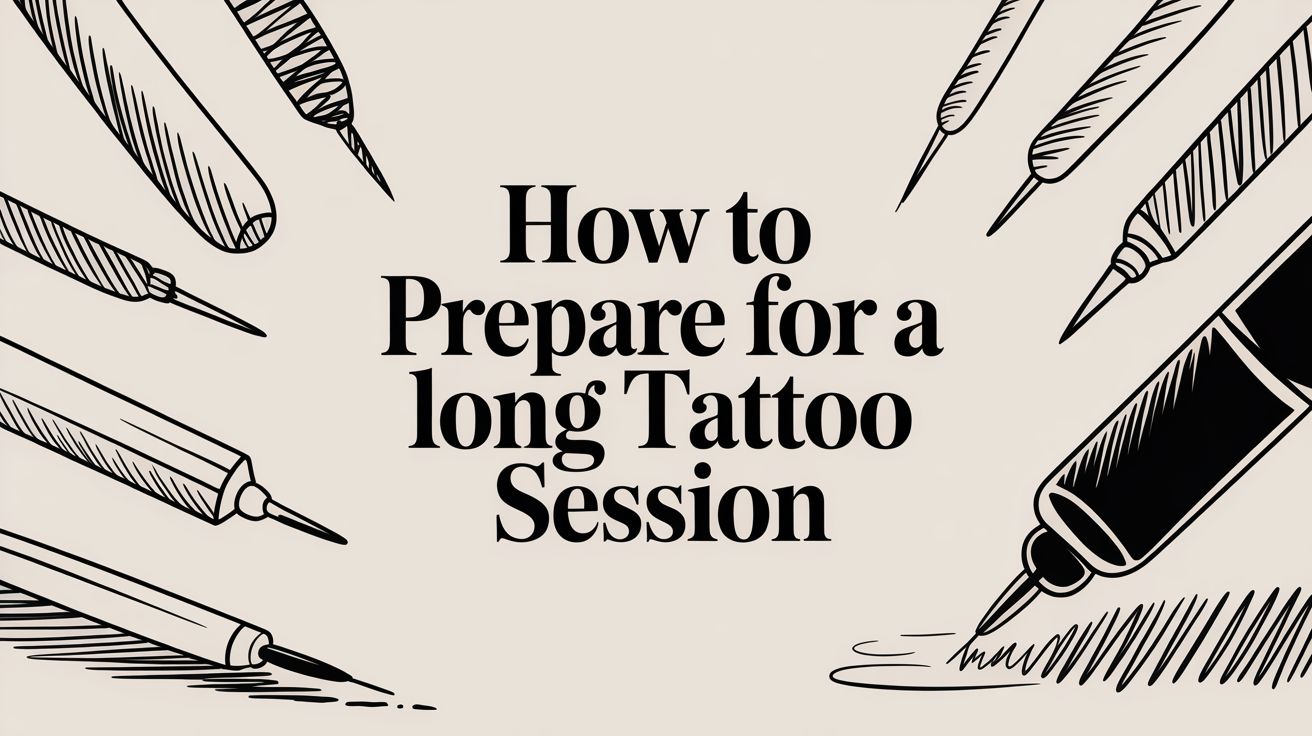 How To Prepare For A Long Tattoo Session