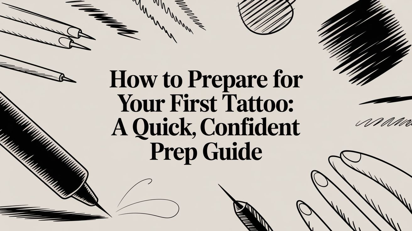 How to prepare for your first tattoo: A quick, confident prep guide