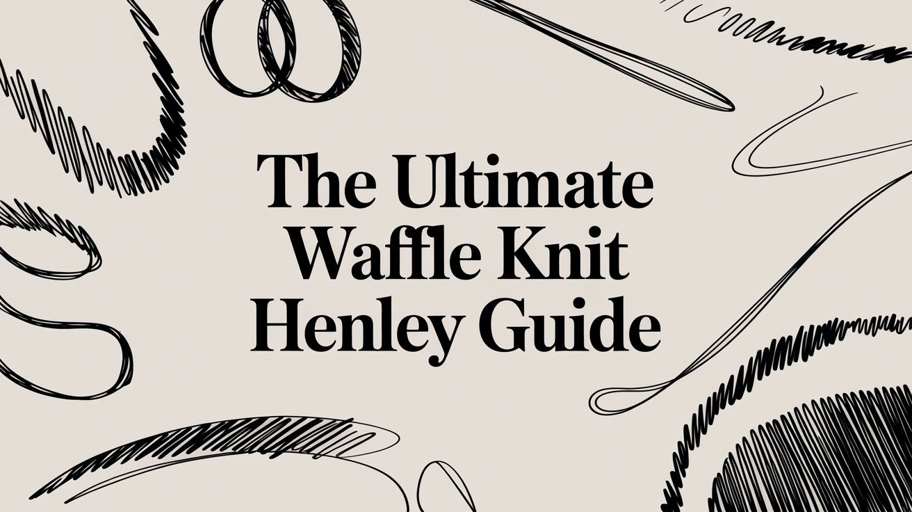 The Ultimate Waffle Knit Henley Guide