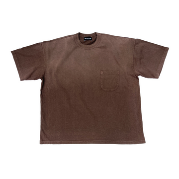 All Time High - Cotton Pocket Tee in Umber