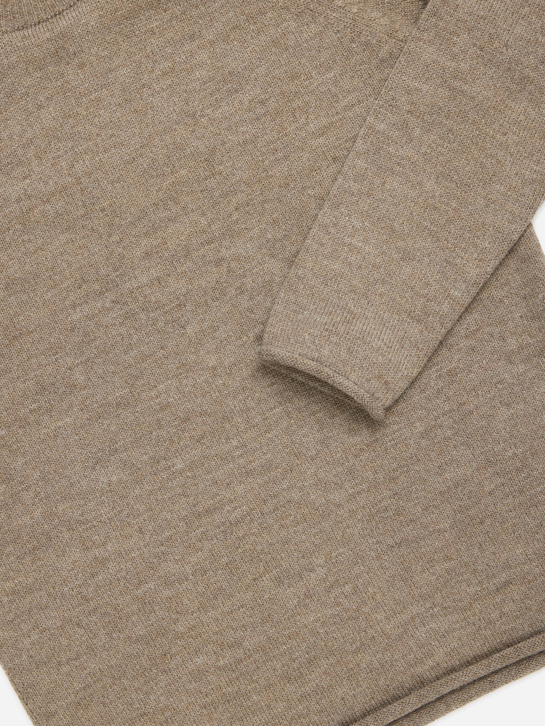 3sixteen - Roll Neck Sweater - Sandstone Baby Alpaca