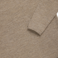 3sixteen - Roll Neck Sweater - Sandstone Baby Alpaca