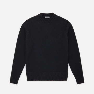 3Sixteen- Alpaca Crewneck - Black