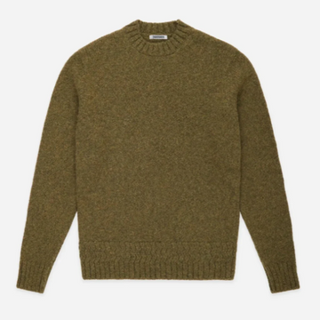 3Sixteen- Alpaca Crewneck - Forest