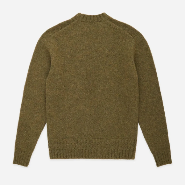 3Sixteen- Alpaca Crewneck - Forest