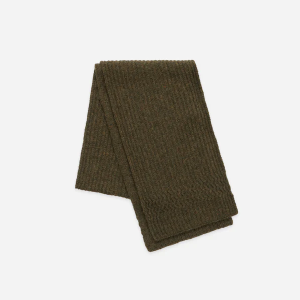 3sixteen- Alpaca Rib Scarf in Forest