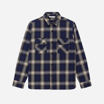 3sixteen - Crosscut Flannel in Midnight Plaid